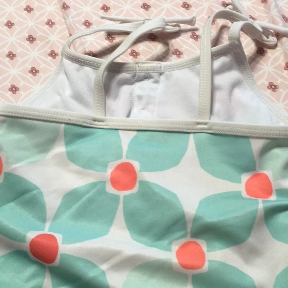 🦁Gymboree girls two piece swimsuit size 5 GUC